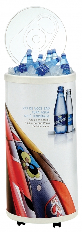 Cooler para Ponto de Venda Preço em Ribeirão das Neves - Cooler Refrigerado Personalizado
